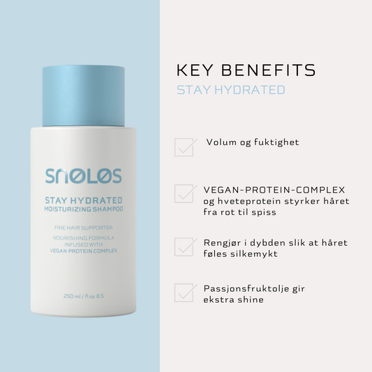 STAY HYDRATE MOISTURIZING SHAMPOO